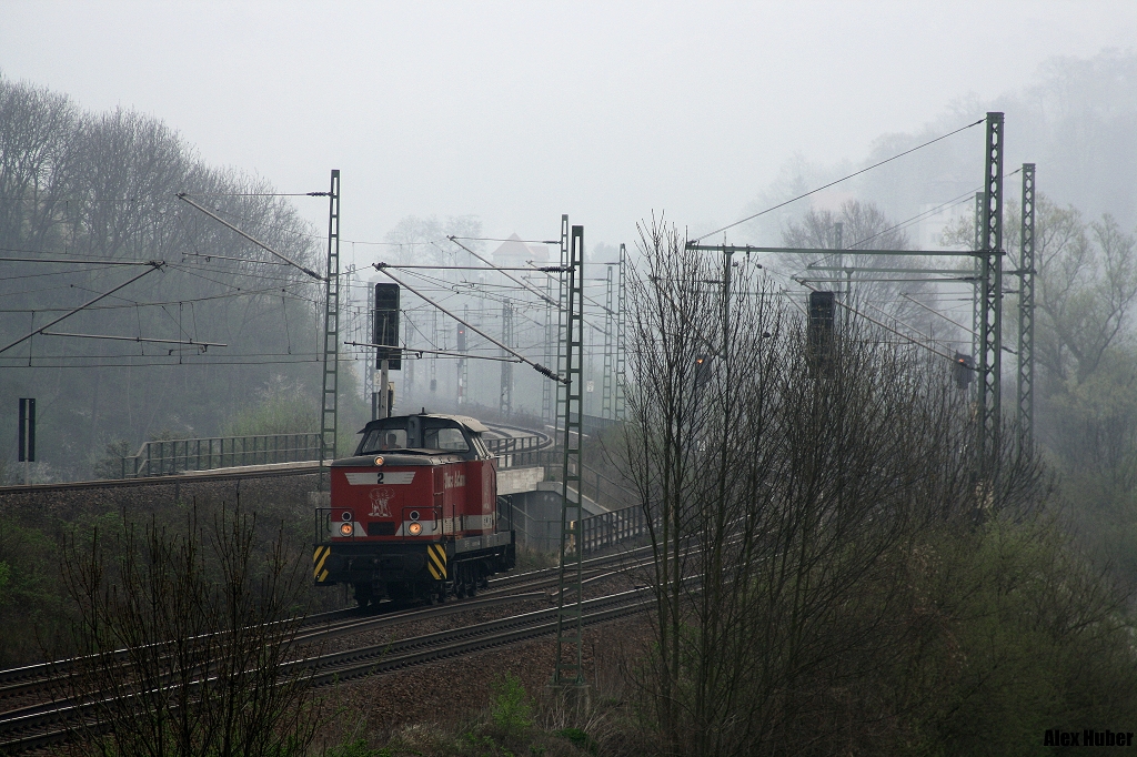 345 250 ex Adam nun der EBS geh�rend am Abzw Saaleck