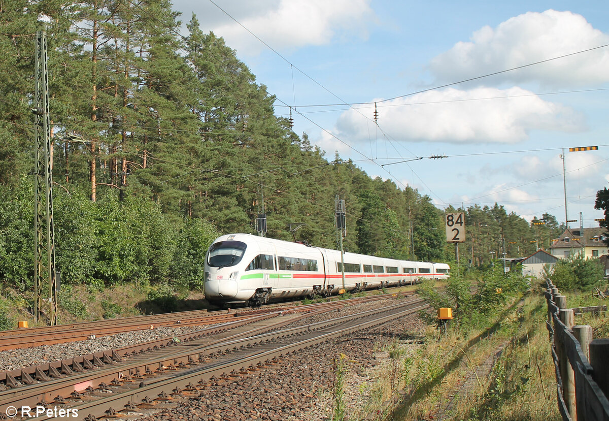 411 006-0 Innsbruck  als ICE 26 Wien - Koblenz in Ochenbruck. 19.09.23