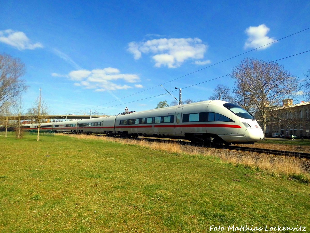 411 XXX aus Richtung Bitterfeld kommend F�hrt via Delitzsch unt Bf nach Halle (Saale) weiter w�hrend der Baustelle von Halle (Saale) bis Landsberg (b Halle/Saale) am 24.3.17