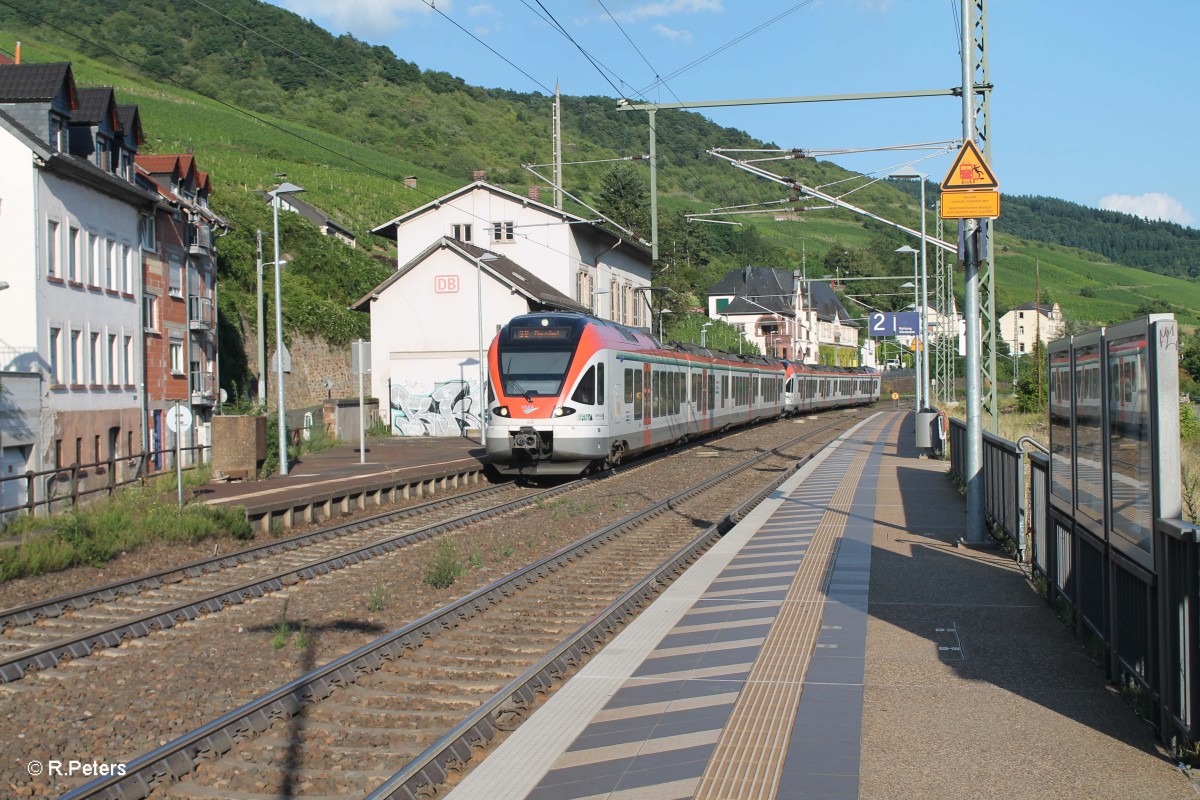 412 hat Lorch am Rhein erreicht als SE25024 Frankfurt/Main - Neuwied. 16.07.14