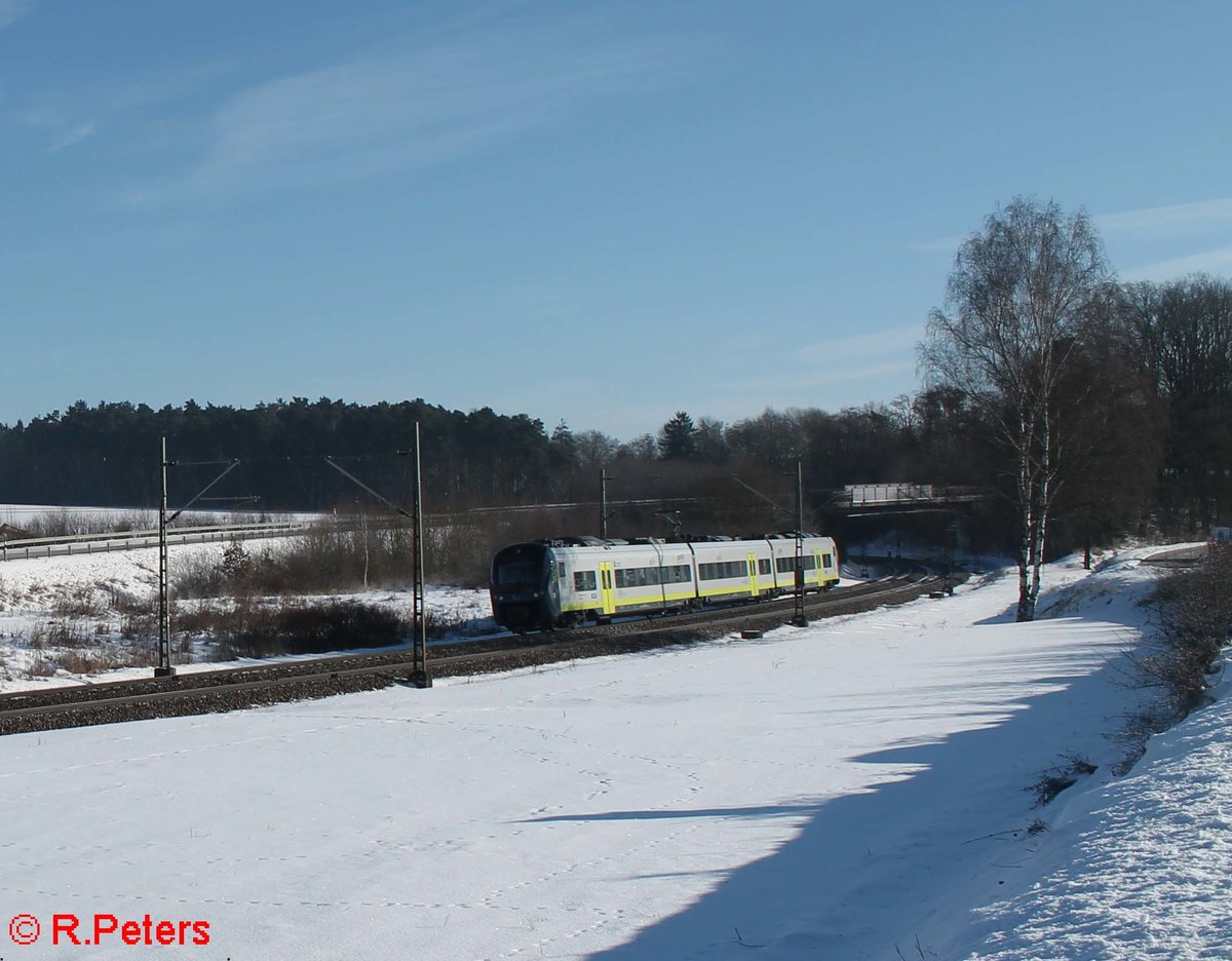 440 410 als ag84188 Plattling - Neumarkt(Oberpfalz) bei Sinsgrün. 19.01.17