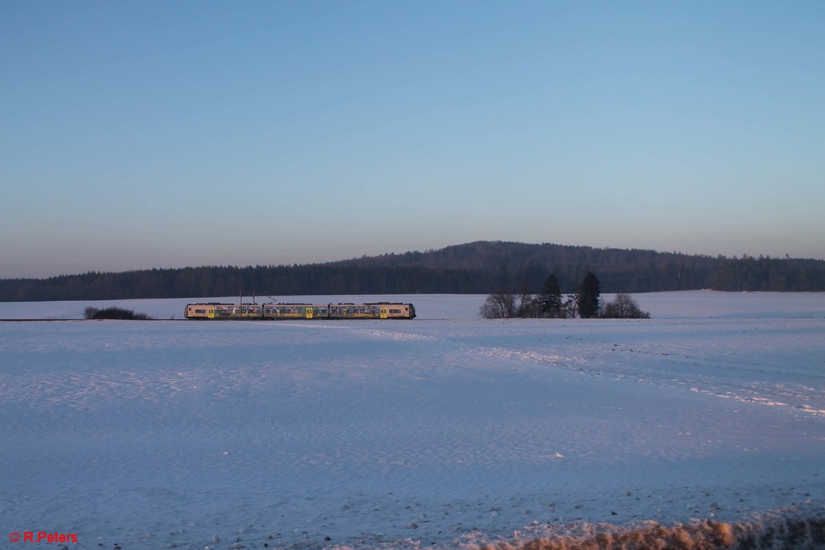 440 412  Werbung Stadt Donauwörth  als AG84203 Neumarkt(Oberpfalz) - Plattling bei Seubersdorf. 21.01.17