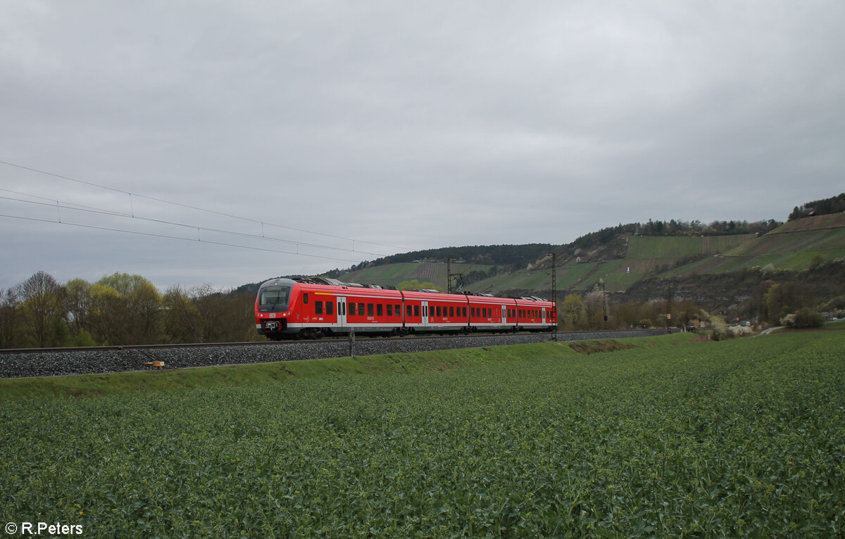 440 als RB53035 Schlchtern - Wrzburg bei Himmelstadt. 28.03.24