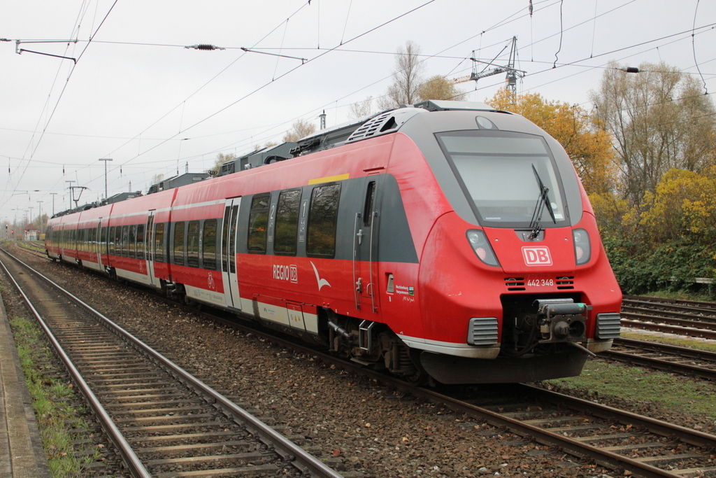 442 348 stand am Nachmitttag des 12.11.2021 in Rostock-Bramow abgestellt.