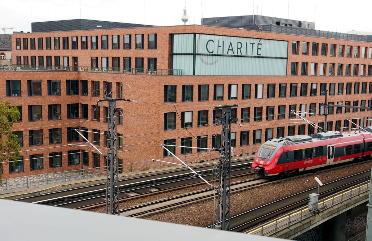 442 Talent 2 vom Dach des neuen Futurium Museums vor dem Charité in Berlin Mitte am 19.10.2019.