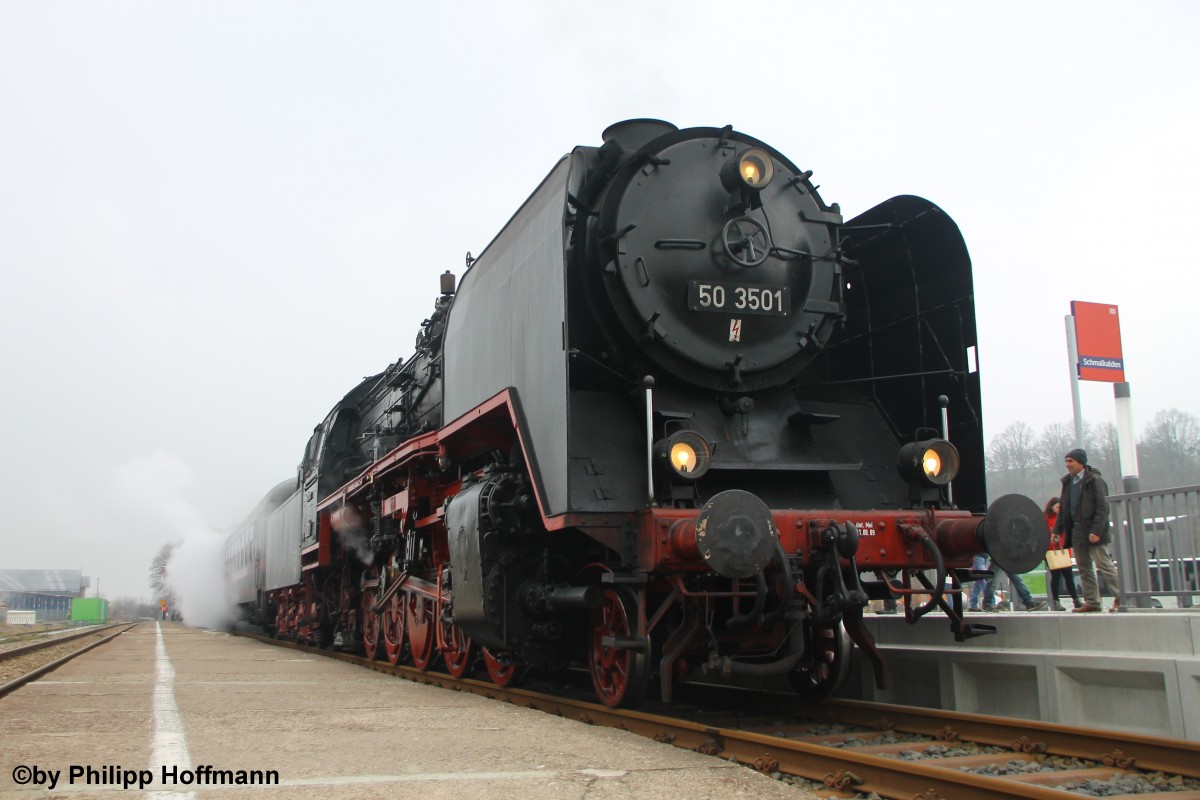 50 3501 beim einstndigen Zwischenhalt in Schmalkalden. 