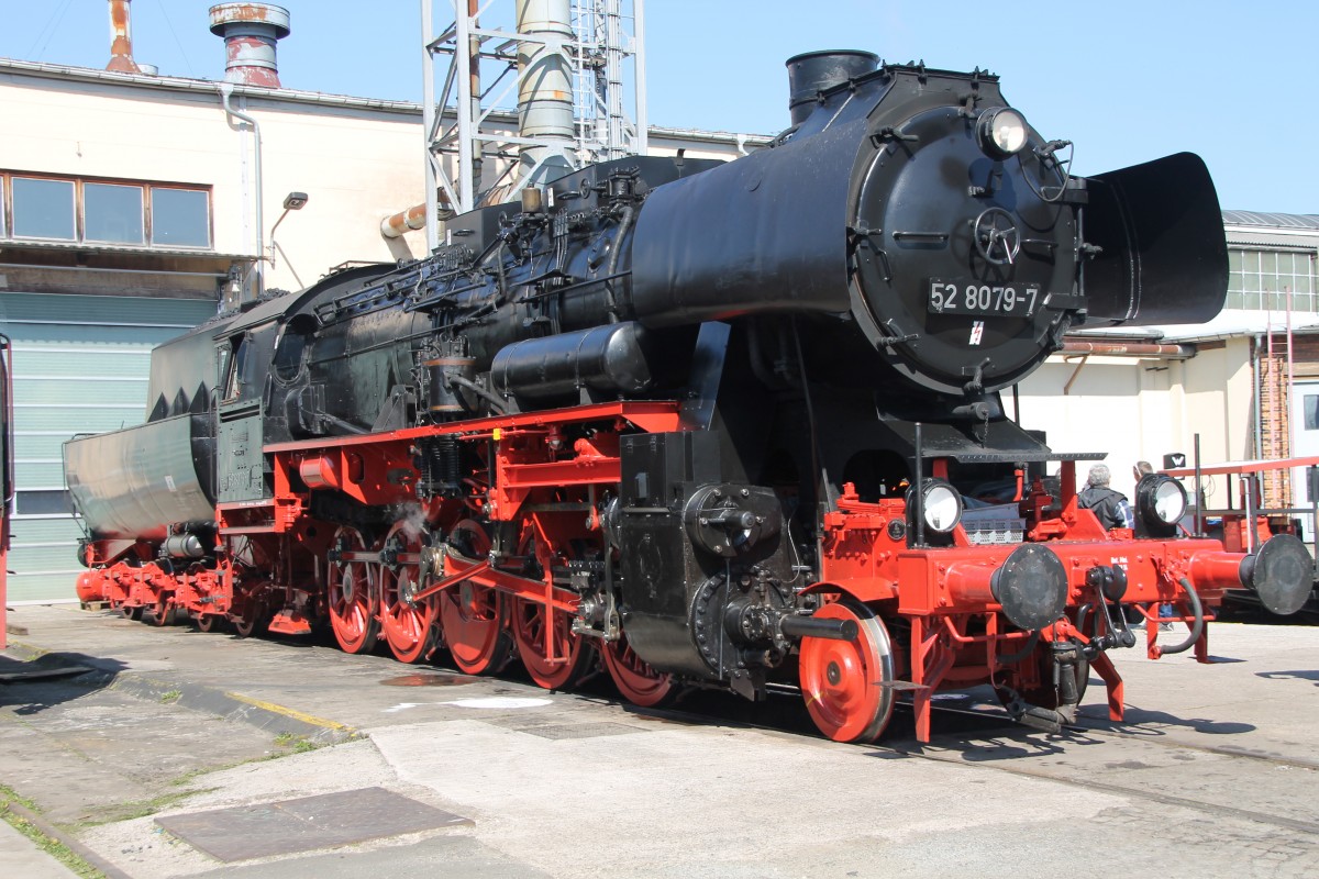 52 8079-7 im AW Meinigen am 29.M�rz.2014