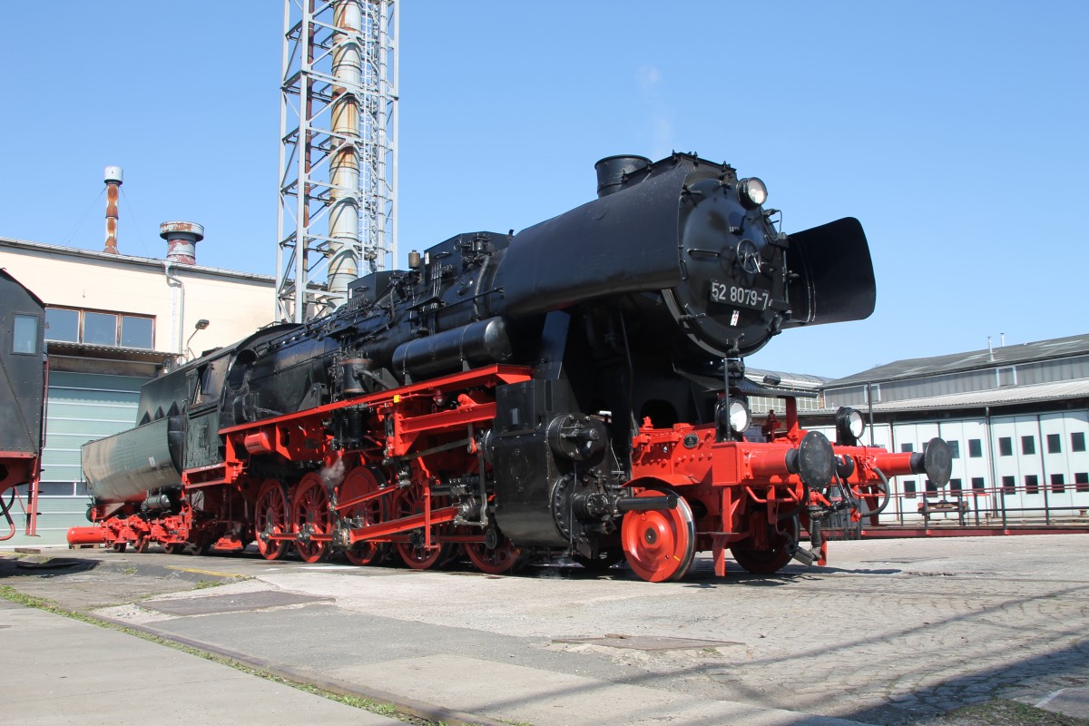 52 8079-7 im AW Meinigen am 29.M�rz.2014