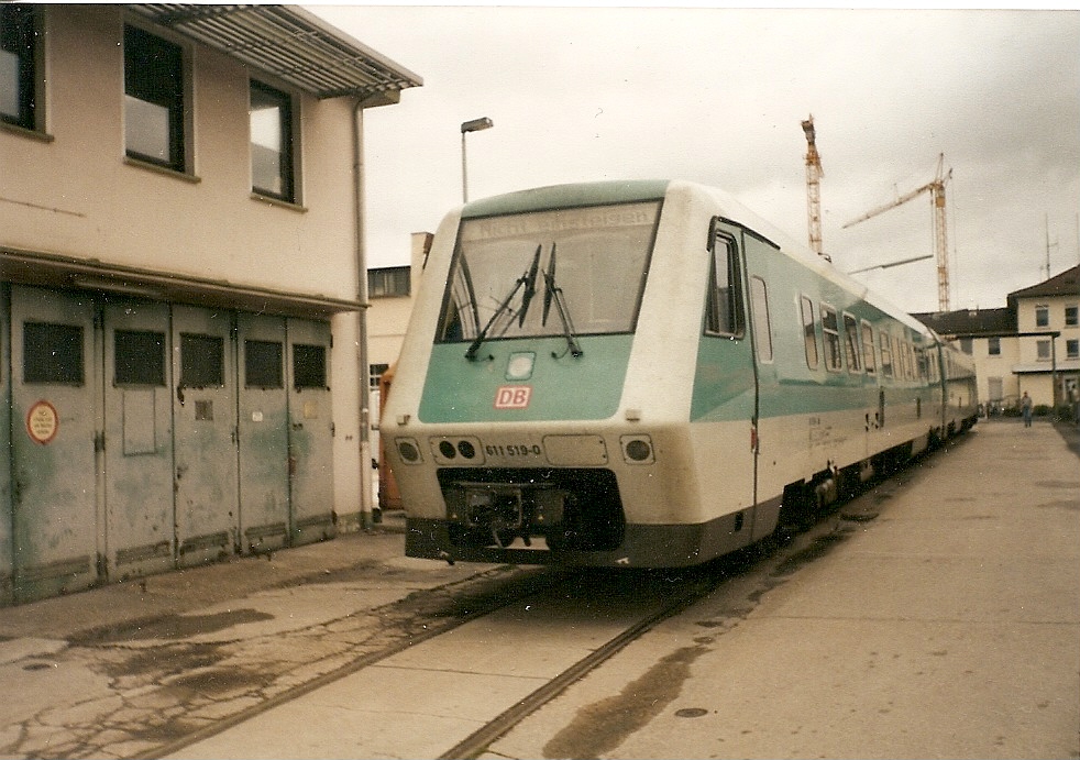 611 519 im Heimat Bw Kaiserslautern.