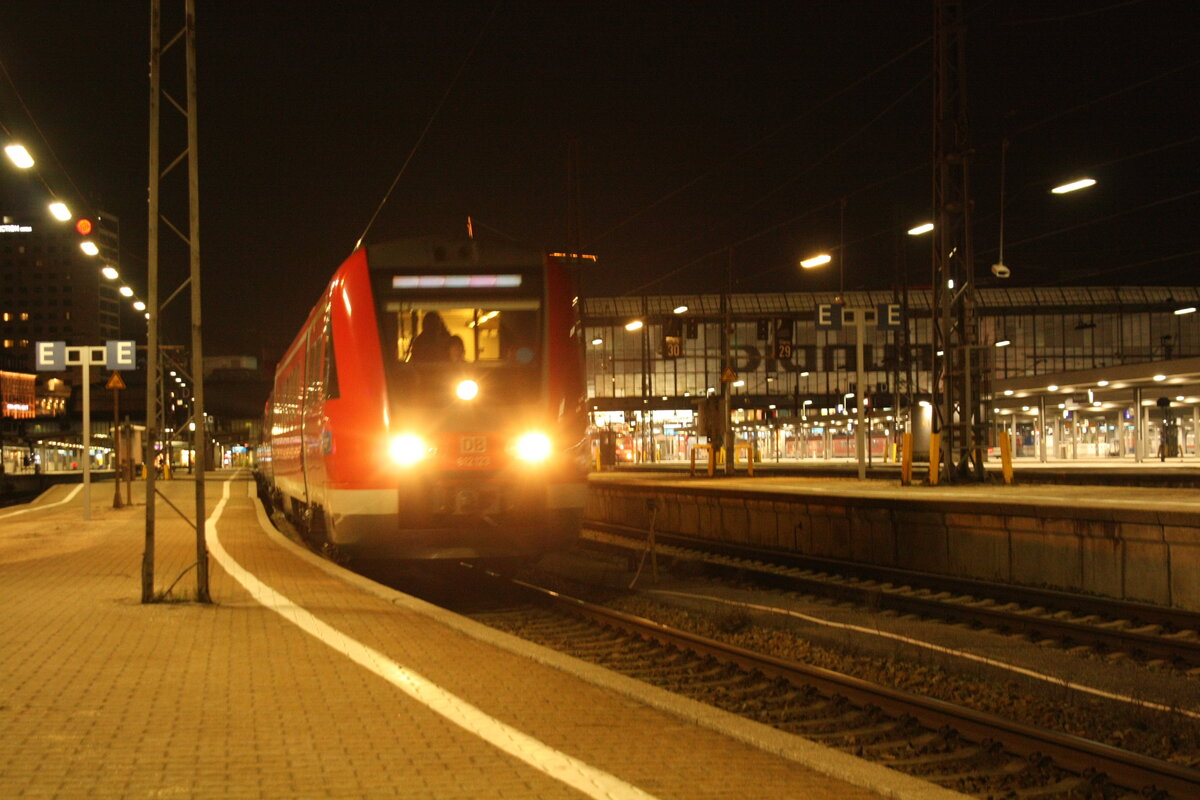 612 123/623 mit neuer ZZA und 612 XXX/XXX auf Rangierfahrt im Bahnhof M�nchen Hbf am 24.3.21
