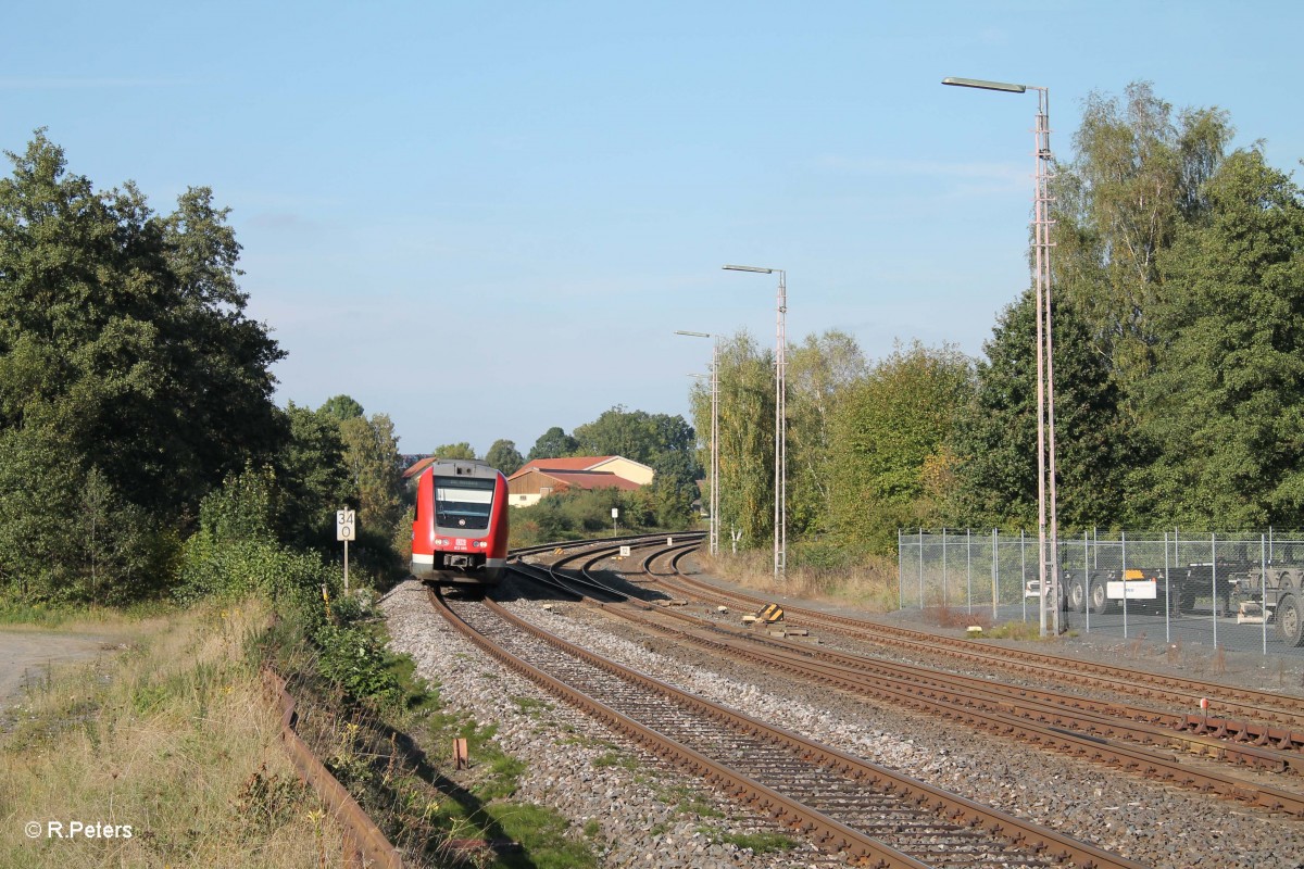 612 985 mit FSXnach Nrnberg in Wiesau 24.09.13