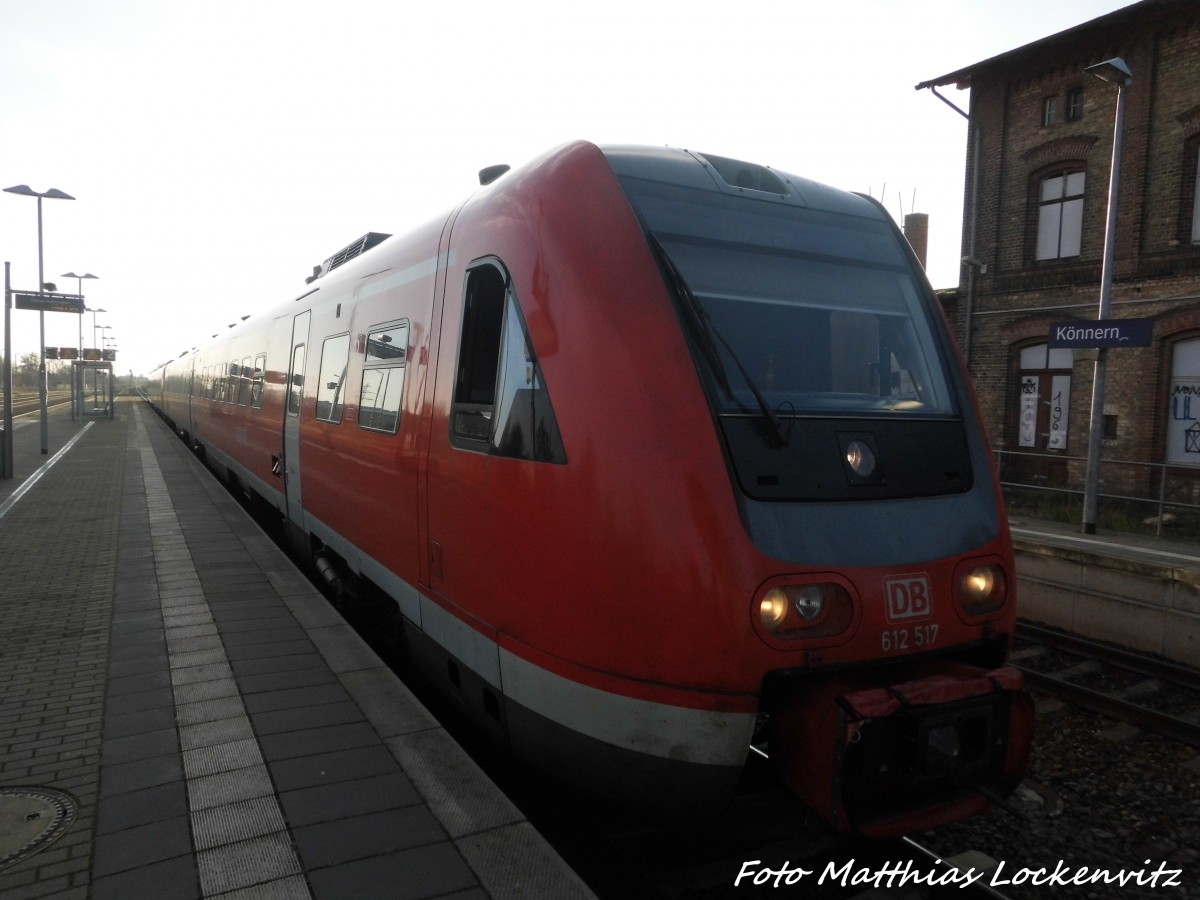 612er im Bahnhof K�nnern am 6.12.15