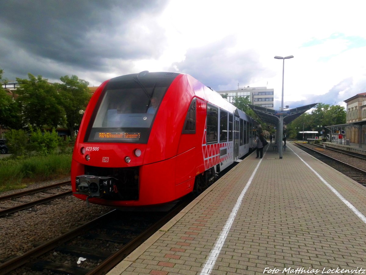 623 506 / 006 im Bahnhof Bad D�rkeim am 31.5.16