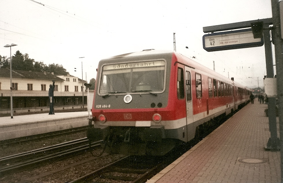 628 484 vom Bh Kaiserslautern im Hbf von Kaiserslautern.