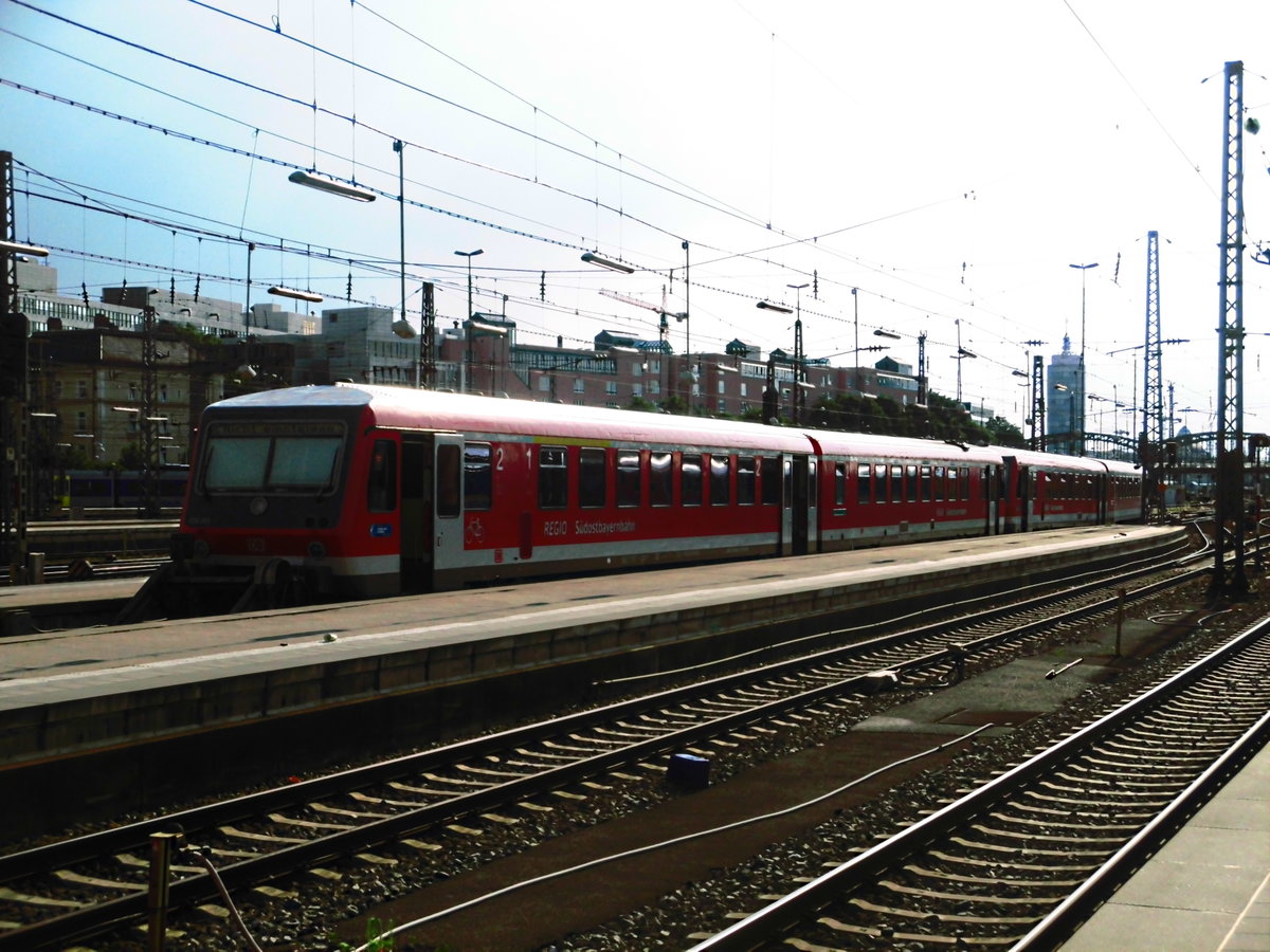 628er abgestellt im M�nchener Hbf am 21.6.17