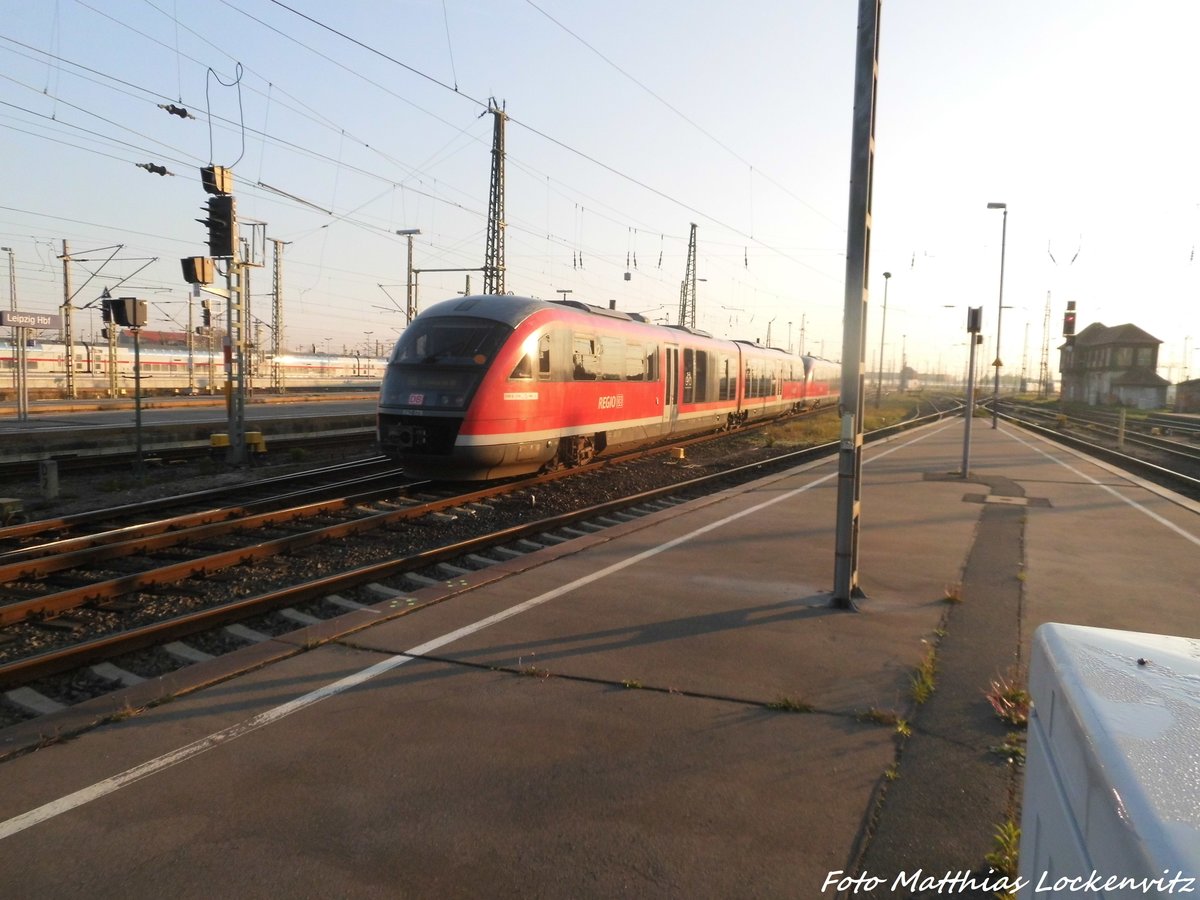 642 179 / 679 und 642 136 / 636 verl�sst den leipziger Hbf in Richtung Grimma ob Bf am 3.5.16