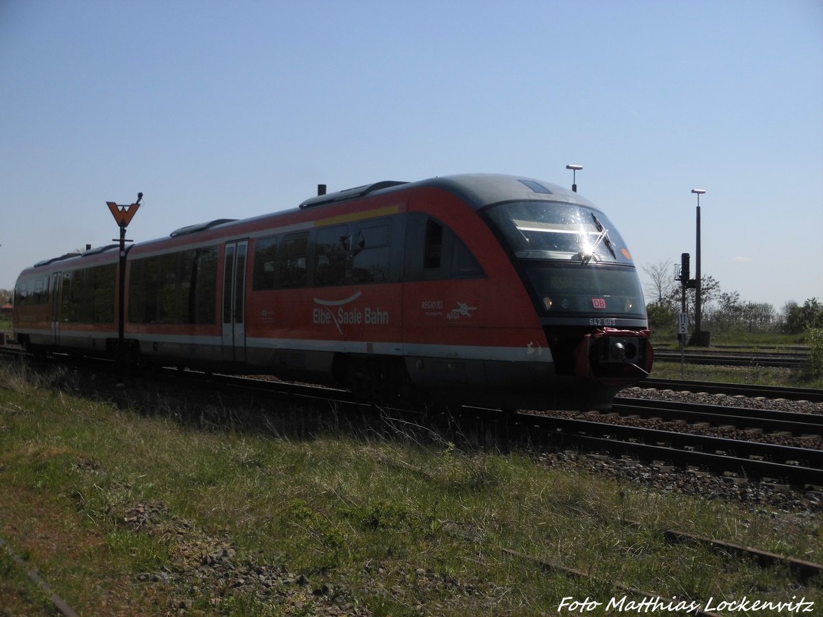 642 193 / 693 l�sst Baalberge hinter sich am 5.5.16