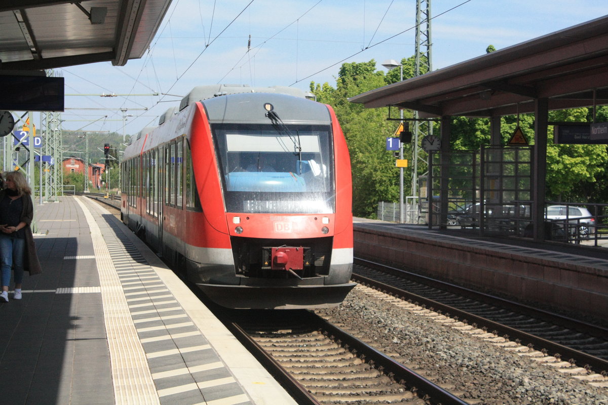 648 254/754 mit ziel G�ttingen bei der Einfahrt in den Bahnhof Northeim(Han) am 8.5.20