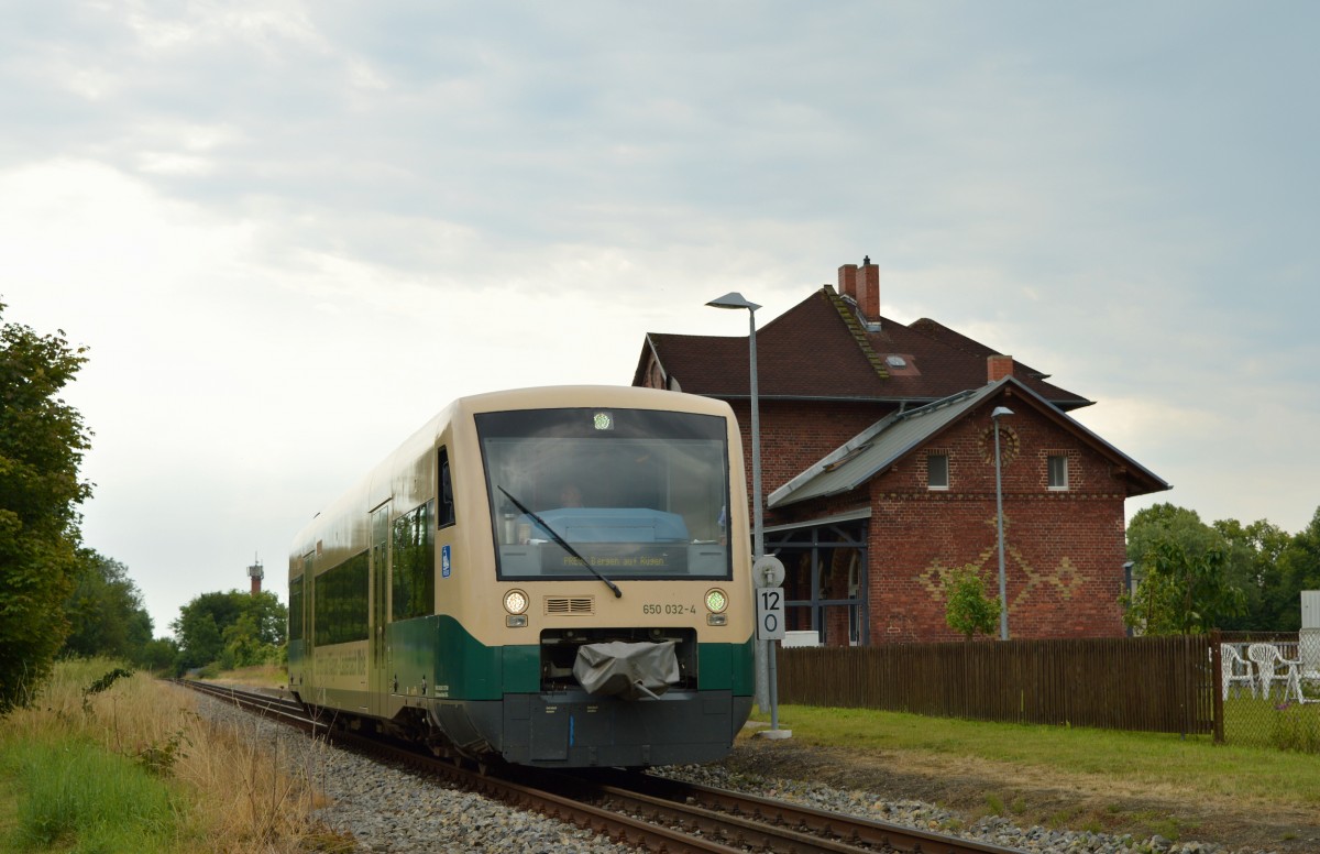 650 032-4 durchfuhr am 08.08.2015 den Hp.Lauterbach