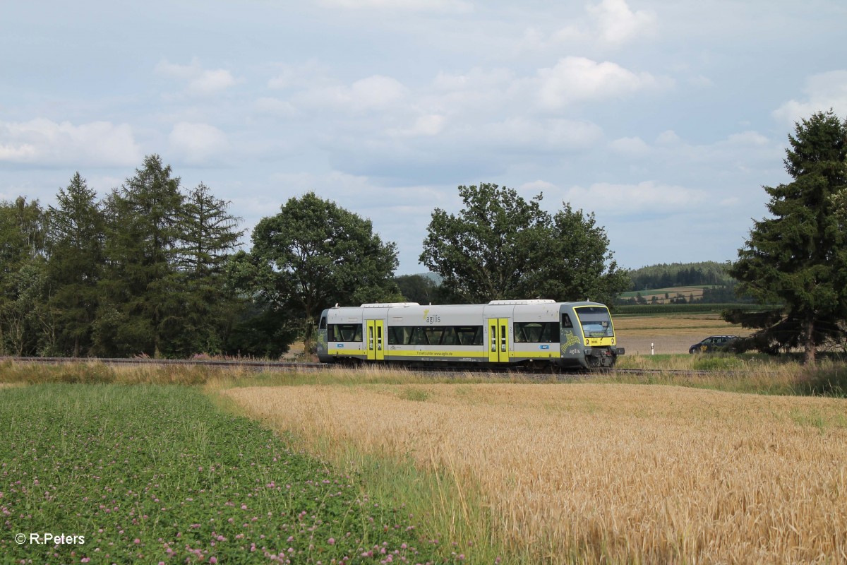 650 703 auf dem Weg nach Kirchenlaibach. 11.08.14