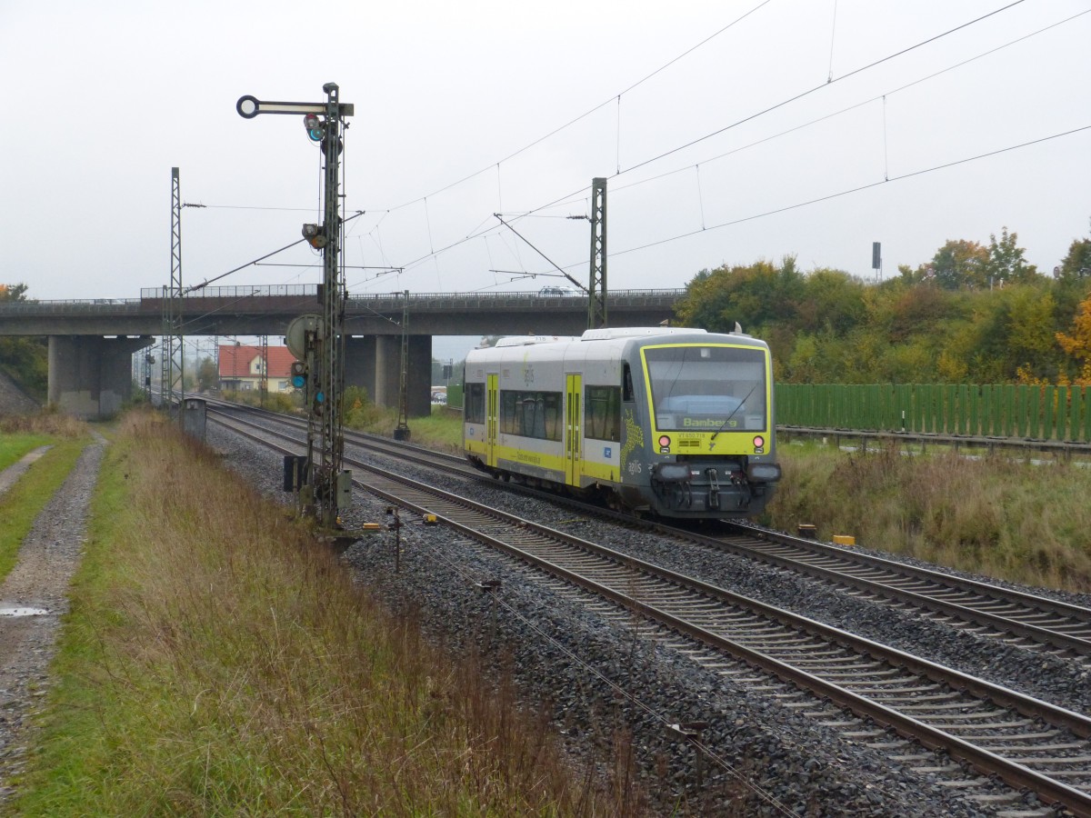 650 718 zwischen Hallstadt und Breiteng��bach (bei Bamberg) 12.10.2013