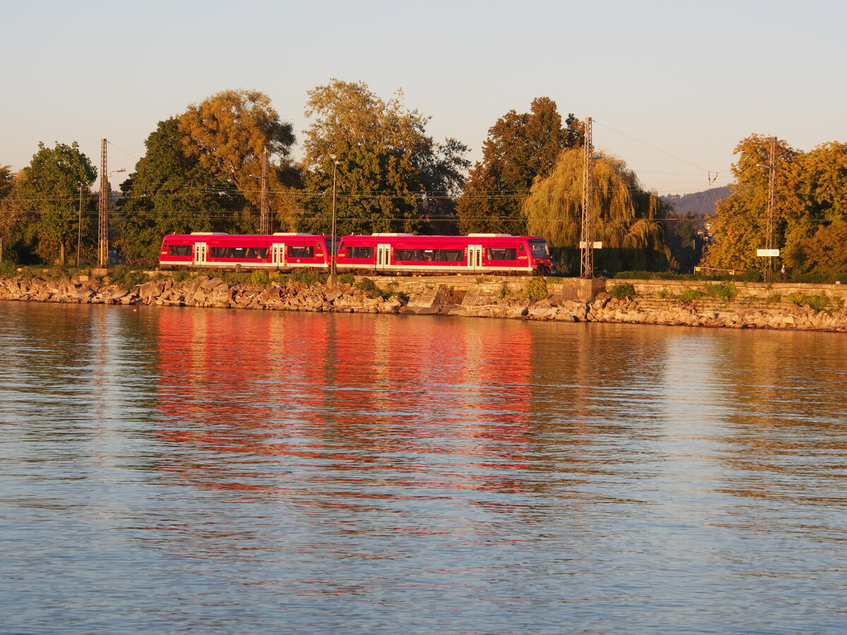 650 auf dem Bodenseedamm in Lindau am 12.09.2018.