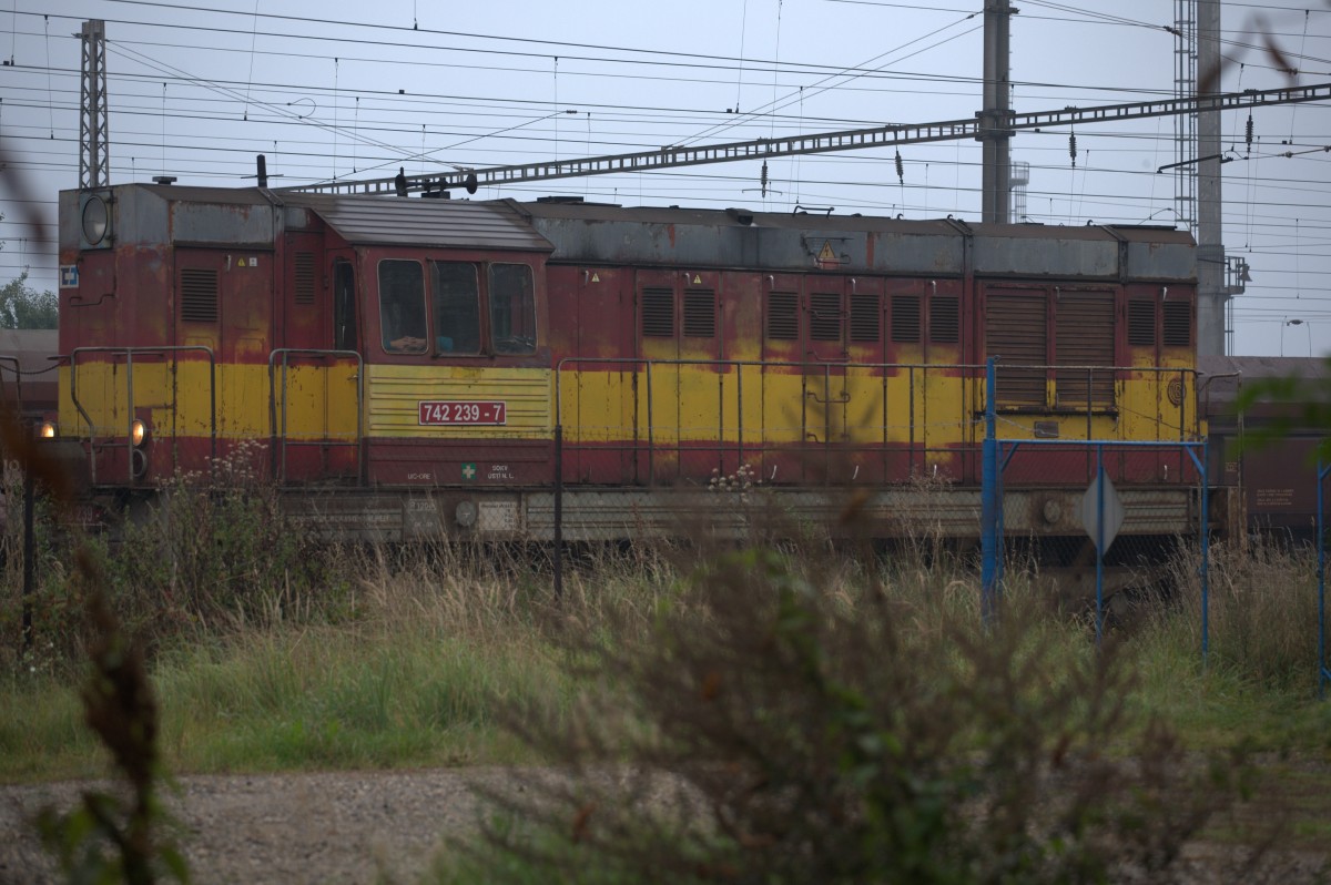 742 239-7 in Chomutov. 04.10.2014 07:56 Uhr.