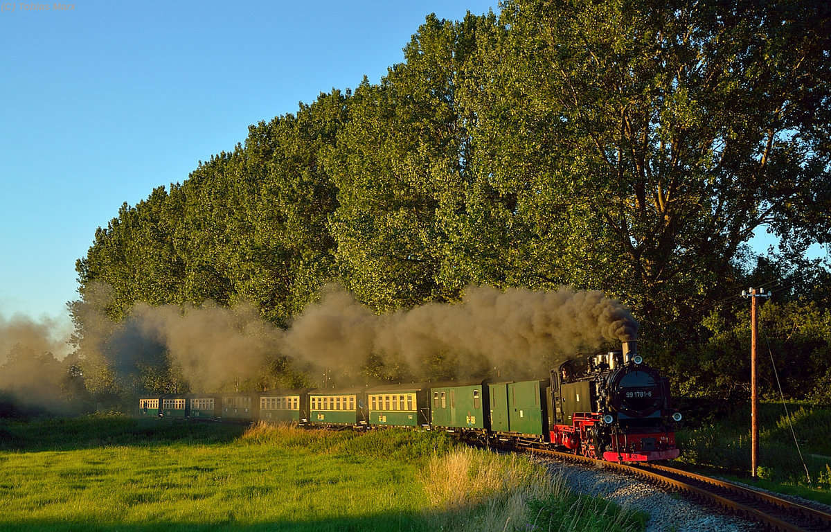 99 1781-6 mit P 112 vor Serams am 20.07.2016