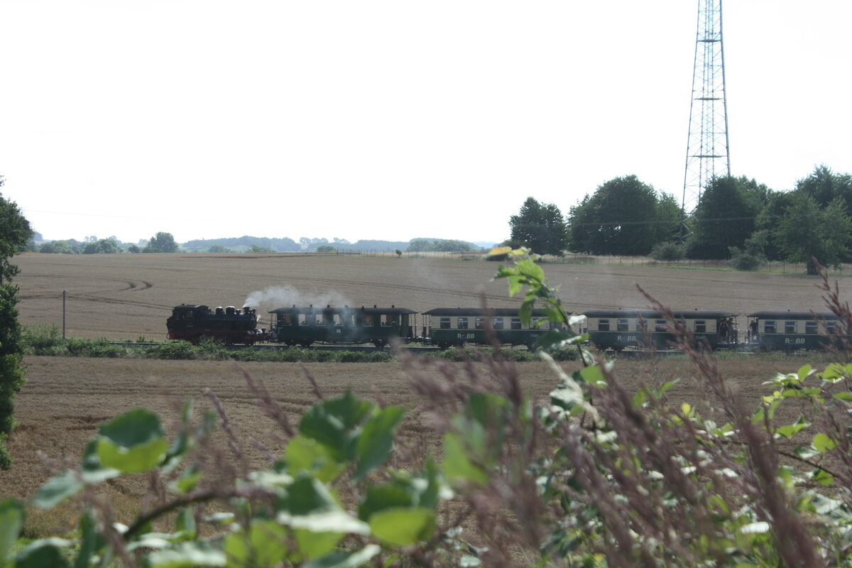 99 4802 unterwegs nach Ostseebad G�hren am 29.7.21