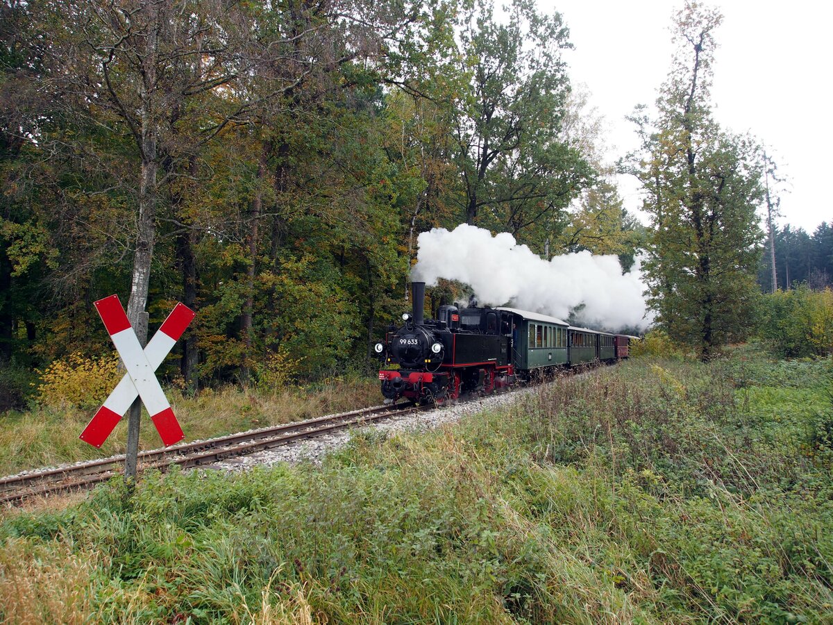99 633 Tssd im Wald bei Maselheim am 02.10.2021.