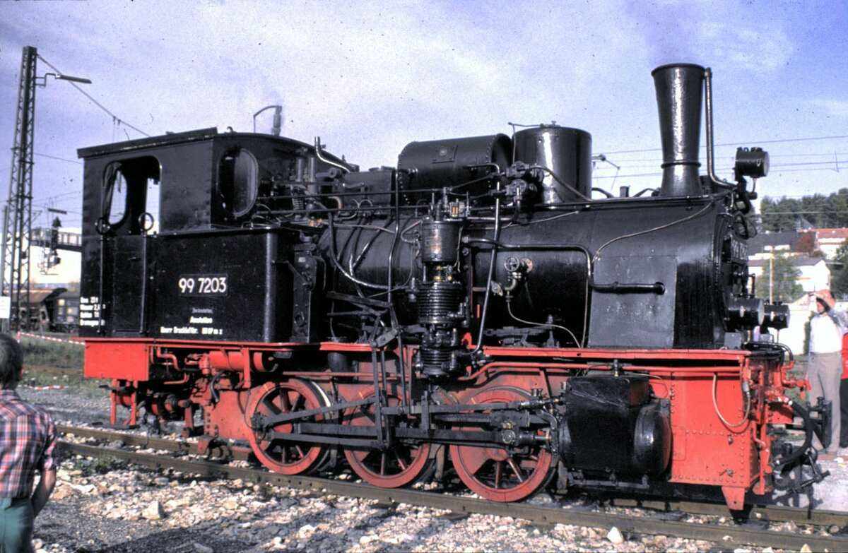 99 7203 in Amstetten im Oktober 1990.