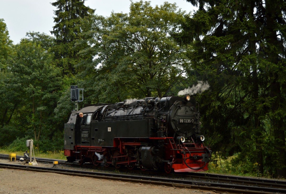 99 7235-7 beim Umsetzen in Drei-Annen-Hohne am 12.08.2015