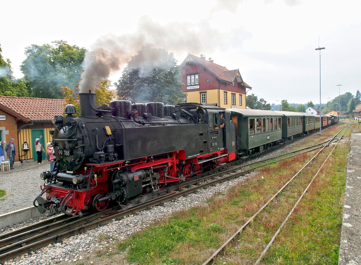 99 788 Öchsle in Ochsenhausen am 22.09.2019.