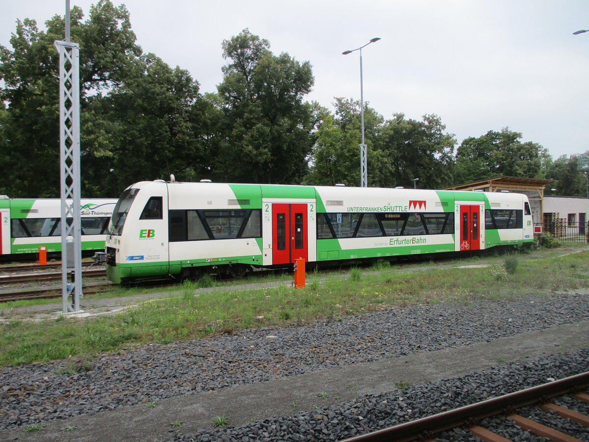 Abgestellter EIB VT004,am 01.September 2021,in Meiningen.