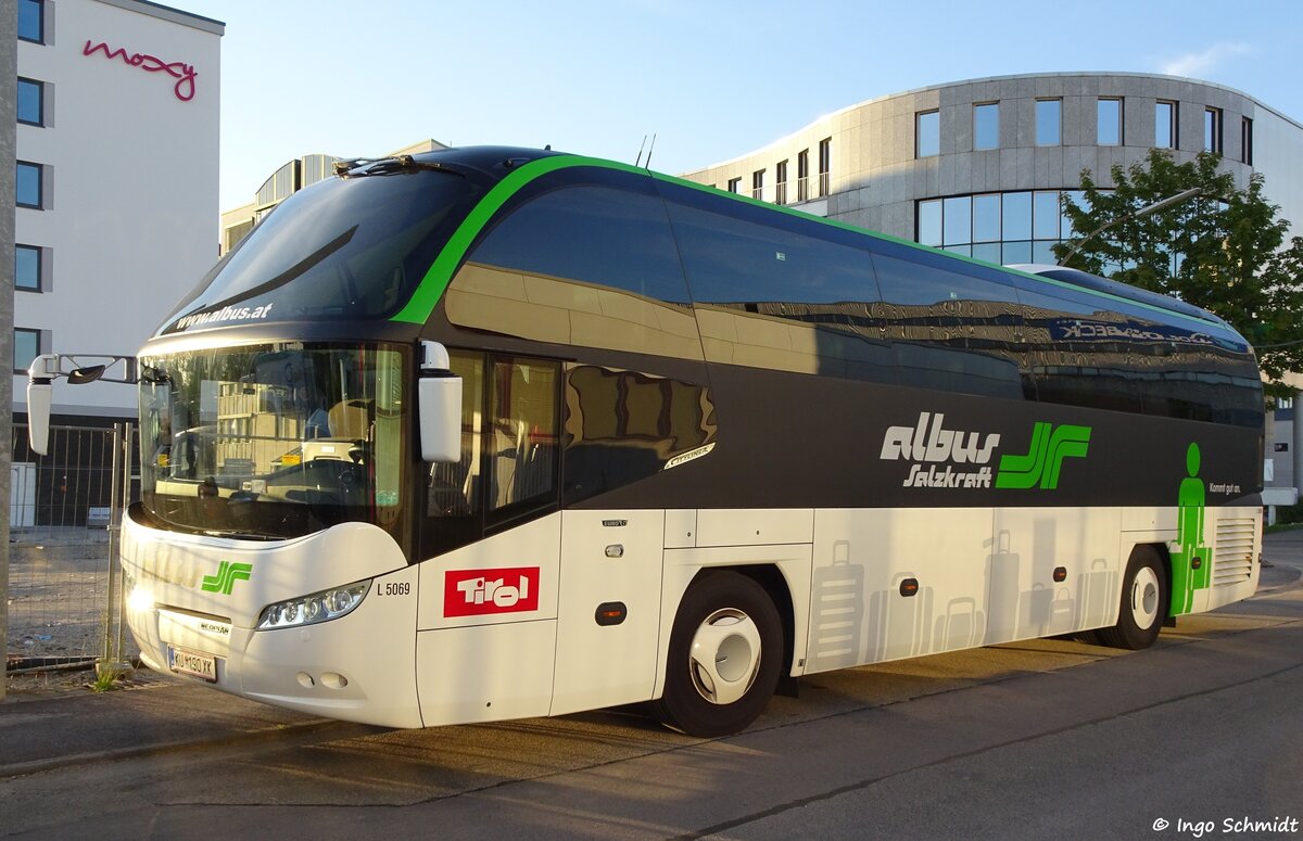 Albus Tirol | Nr. L5069 | KU-190 XK | Neoplan N 1216 HD Cityliner | 28.05.2017 in Leinfelden-Echterdingen