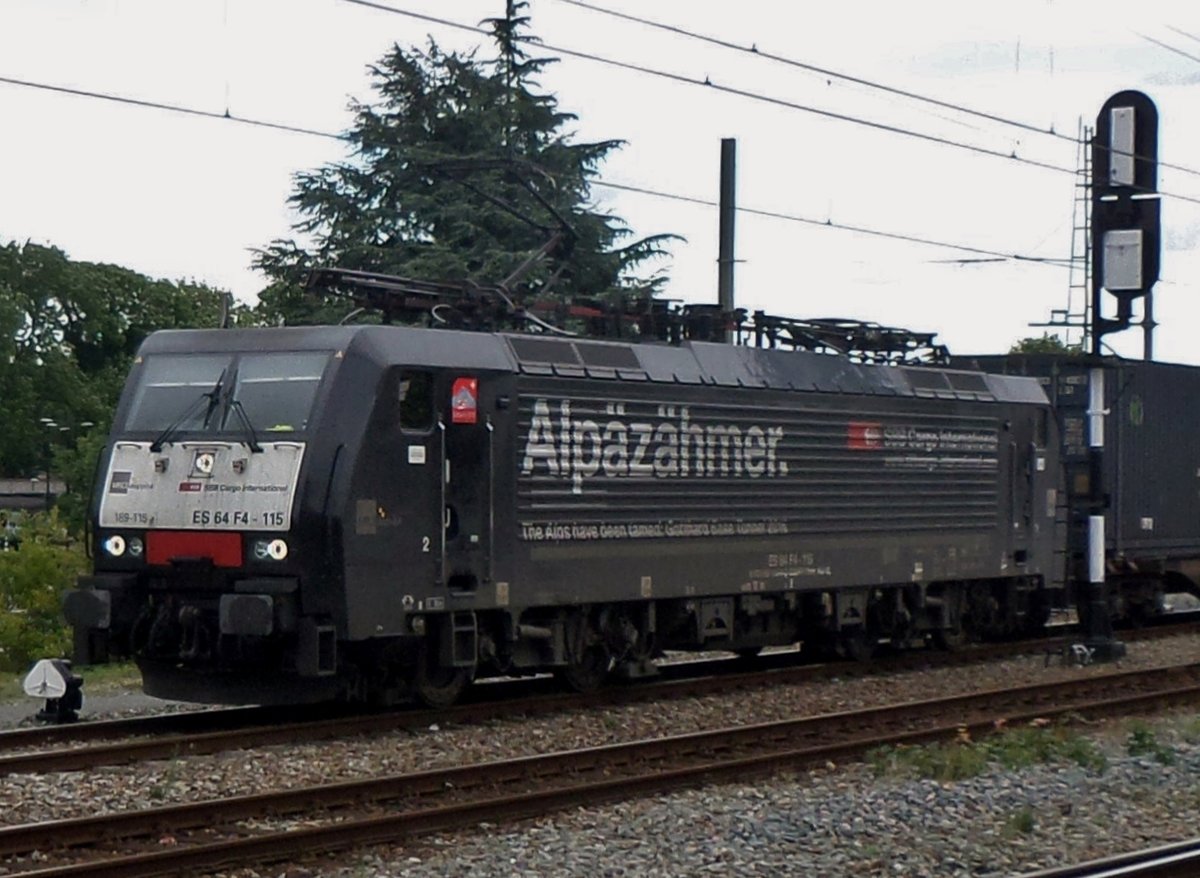 Alpenz�hmer 189 115 steht am 9 Juli 2016 in Tilburg.