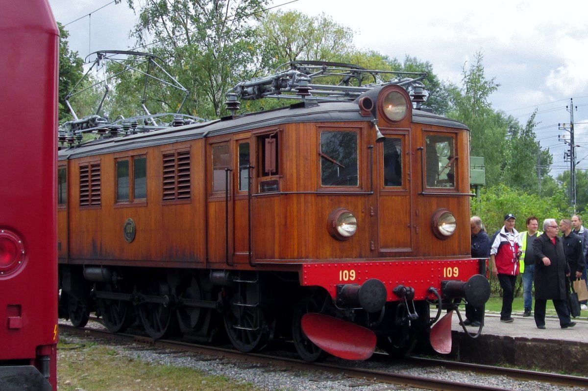 Am 13 September 2015 steht Da 109 ins Eisenbahnmuseum von Gävle.