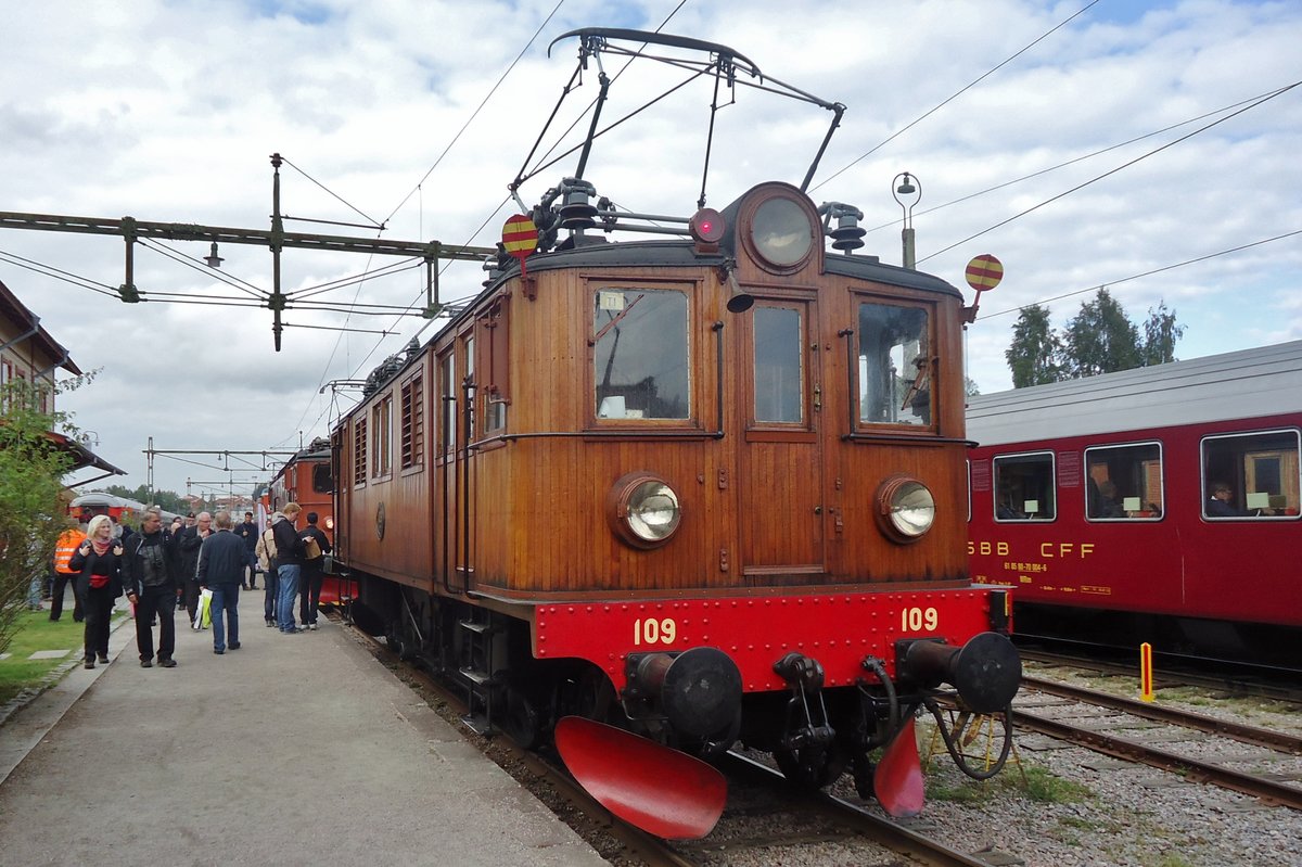 Am 13 September 2015 steht Da 109 ins Eisenbahnmuseum von Gävle.