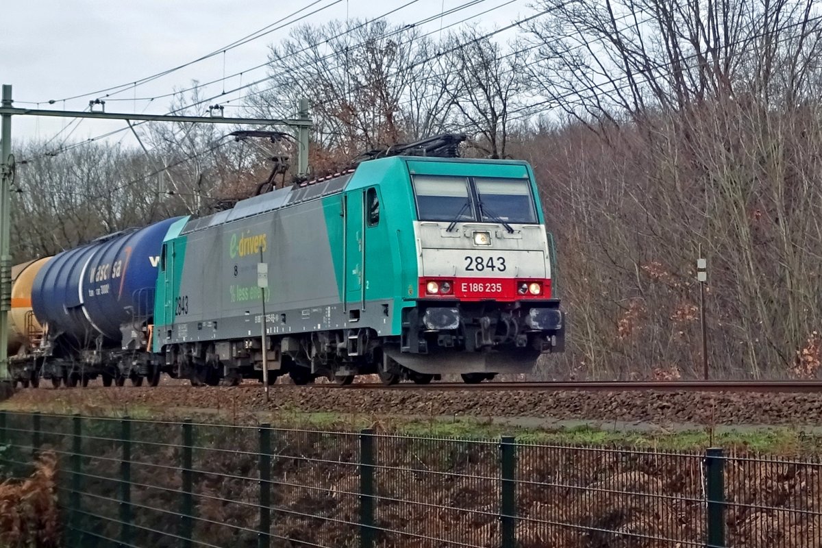 Am 14 Dezember 2019 passiert 2843 Tilburg Oude Warande.