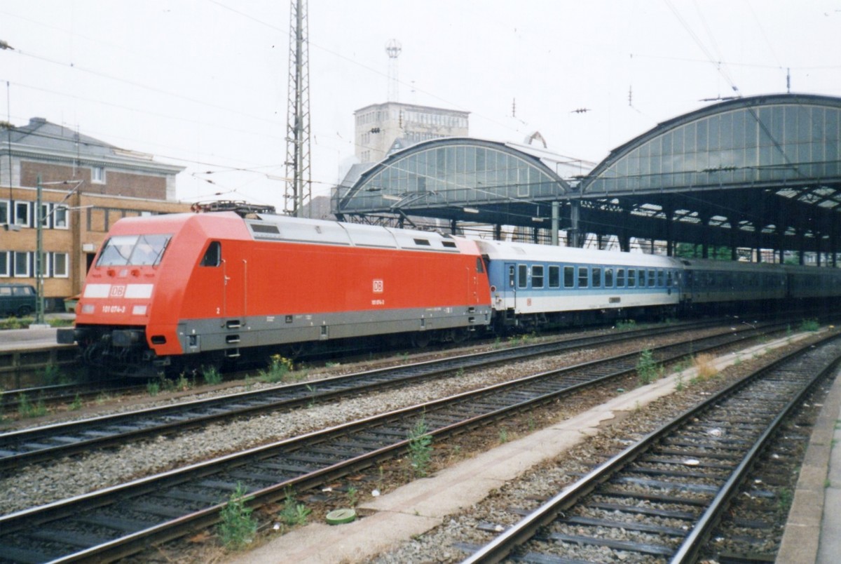 Am 19 Juli 1998 verl�sst 101 074 Aachen Hbf.