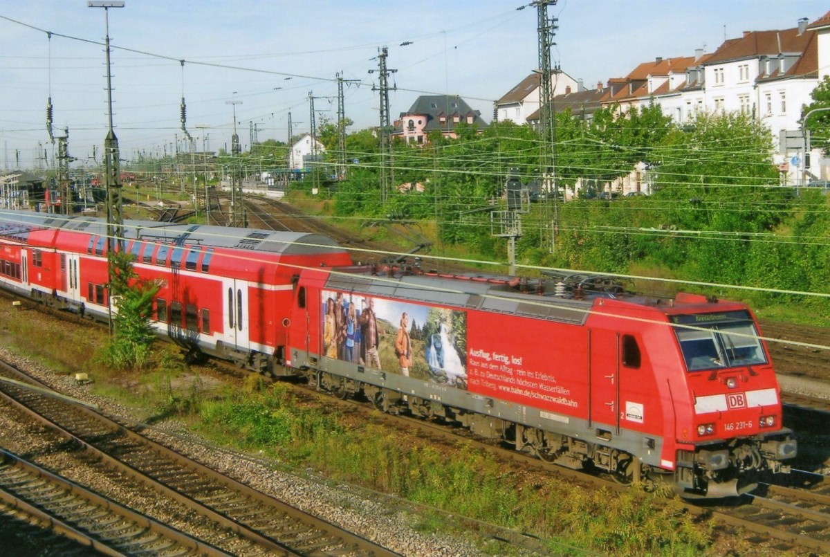 Am 20 September 2009 verl�sst 146 231 Offenburg.