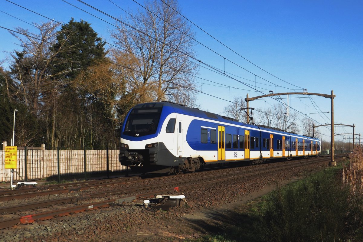 Am 21 Februar 2021 passiert NS 2517 Hulten.