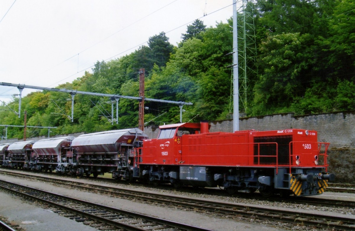 Am 21 Mai 2004 stand CFL 1503 in Esch-sur-Alzette ins Grossherzogtum.