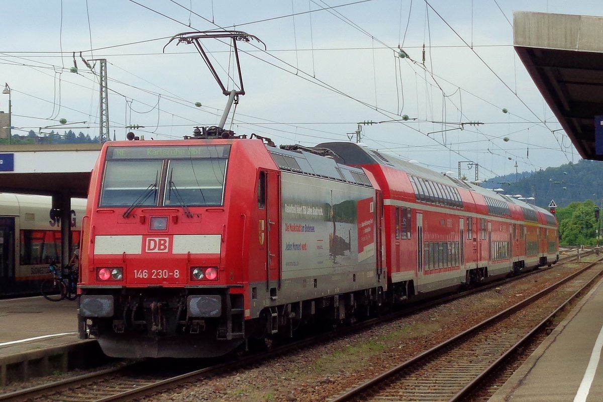 Am 21 Mai 2018 verl�sst 146 230 Hausach. 