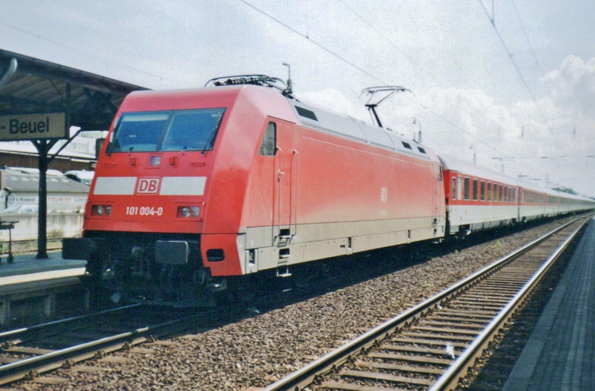 Am 23 Juli 1998 wurde 101 004 �ber Bonn-Beuel umgeleitet.