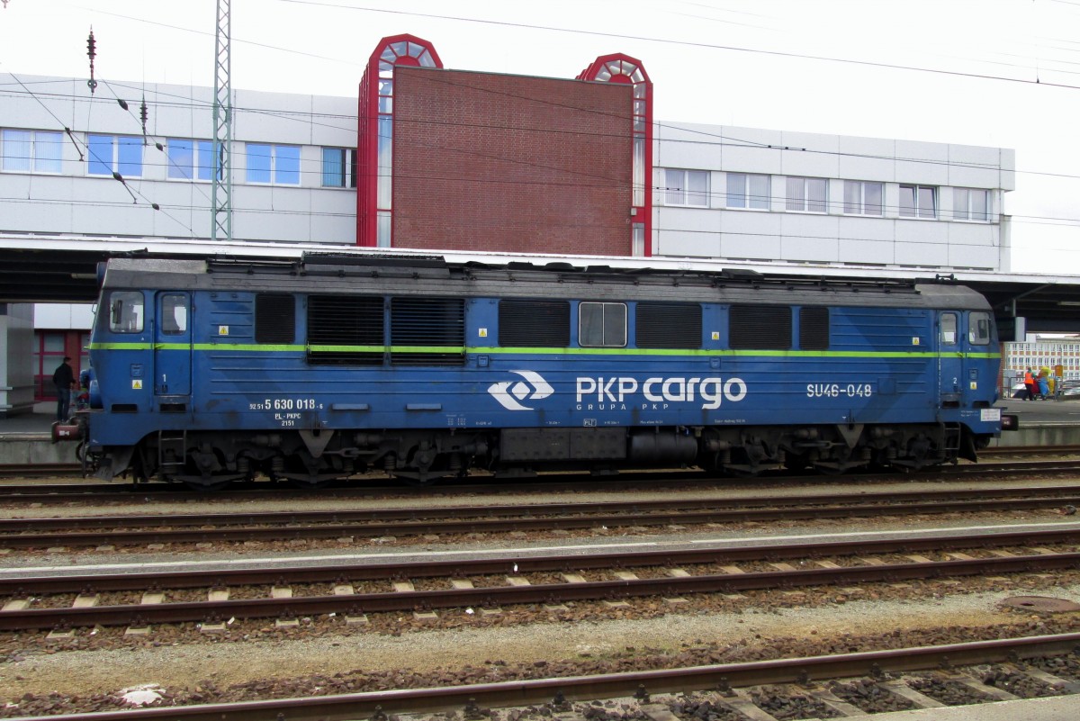Am 23 September 2014 war PKP SU46-048 in Cottbus.