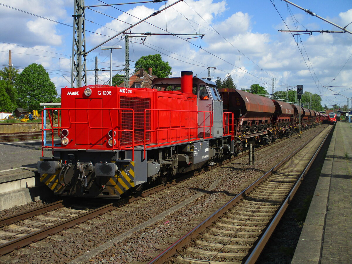 Am 28.Mai 2021 war LOCON`s 275 809,in Ludwigslust,im Bauzugeinsatz.