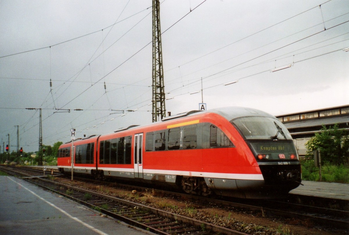Am 31 Mai 2006 verl�sst 642 300 Rosenheim.