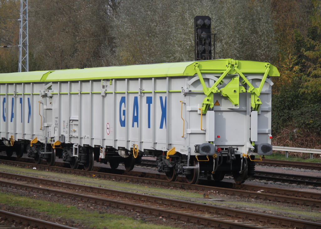 Am Nachmittag des 01.11.2019 stand der neue Tamns Wagen der Firma GATX Rail Germany GmbH in Rostock-Bramow.