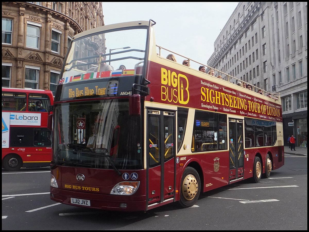 Ankai von Big Bus Tours in London.